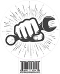 Fist With Wrench - Toolbox Widget USA