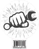 Fist With Wrench - Toolbox Widget USA