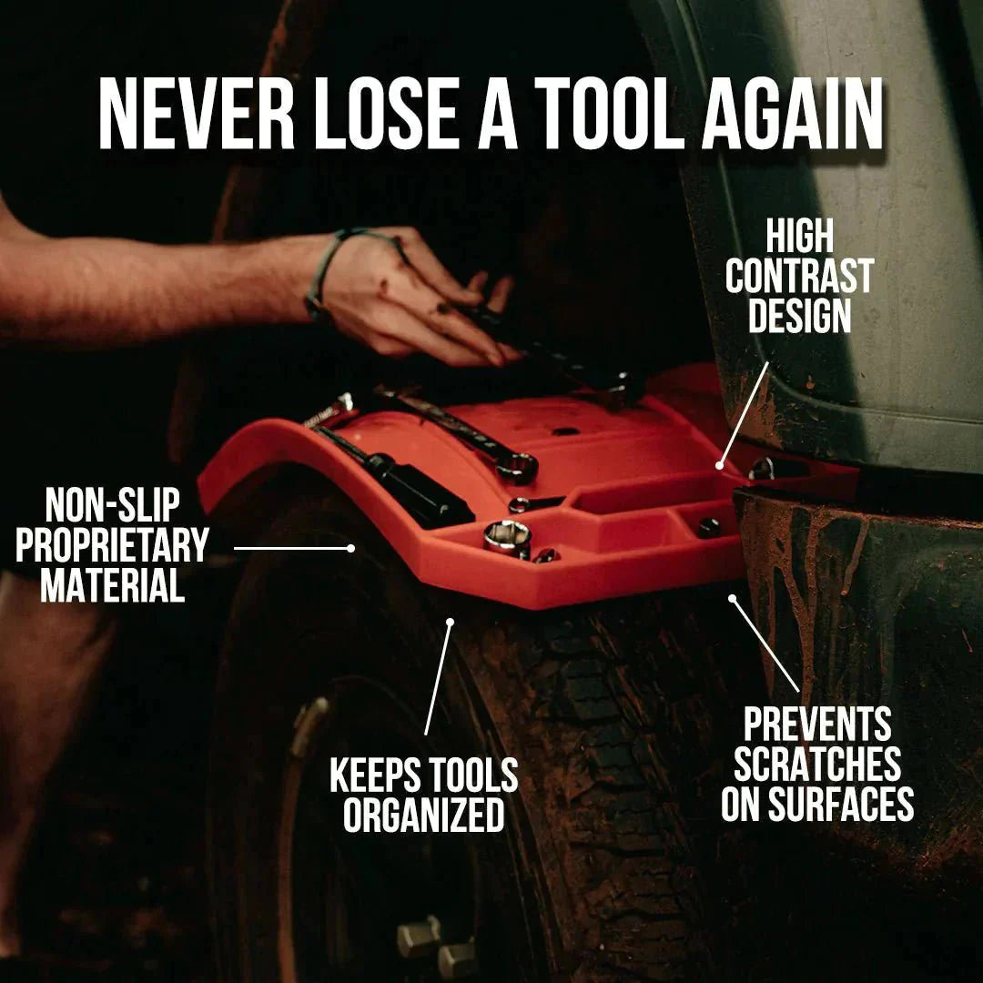 Grypmat Plus - Medium - Toolbox Widget USA, Grypmat, Grip mat, Tool Mat, Toolbox Widget, Tool Box Widget, Non-slip, Tool caddy, Tool tote