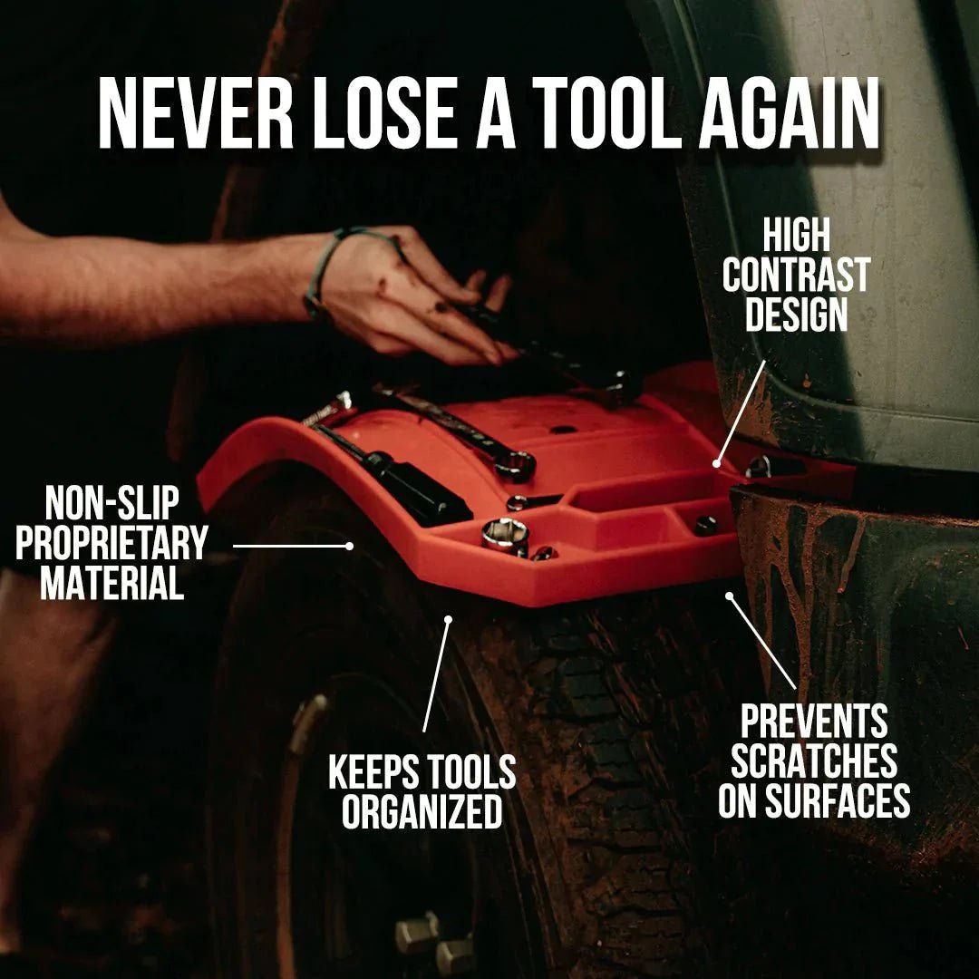 Grypmat Plus - Small - Toolbox Widget USA, Grypmat, Grip mat, Tool Mat, Toolbox Widget, Tool Box Widget, Non-slip, Tool caddy, Tool tote