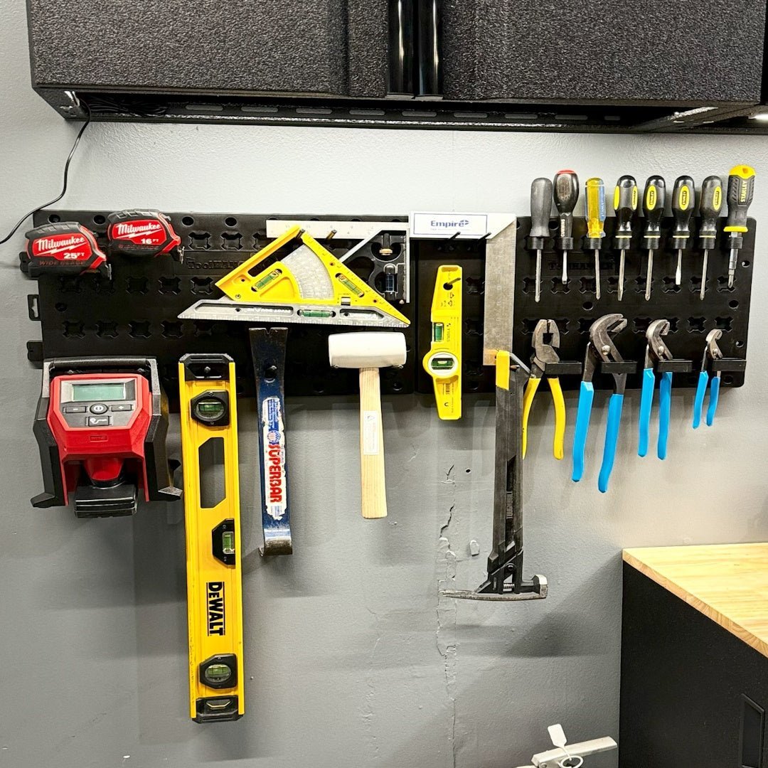 ToolHanger 35 Piece Set, Toolhanger, Tool Organizer, Tool Organization, Toolbox Widget, Tool Box Widget, Tool Organization, Tool Holder, Peg Board
