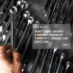 Wrench Organizers - Vertical - Toolbox Widget USA