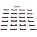 Wrench Size Labels - SAE (2.0) - Toolbox Widget USA Wrench Organizer, Wrench Organization, Toolbox Widget, Tool Box Widget, Tool Organization, Wrench Holder