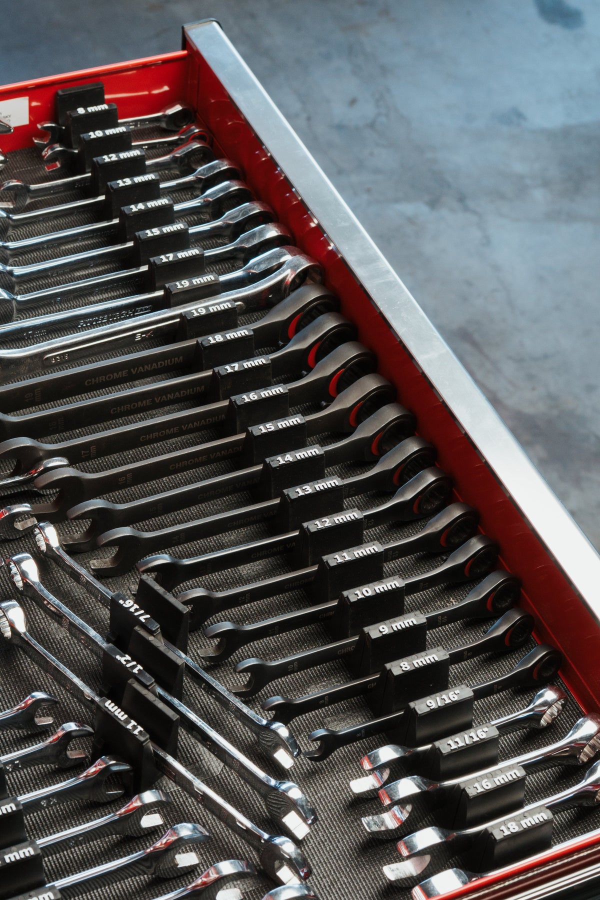 Wrench Size Labels - SAE+