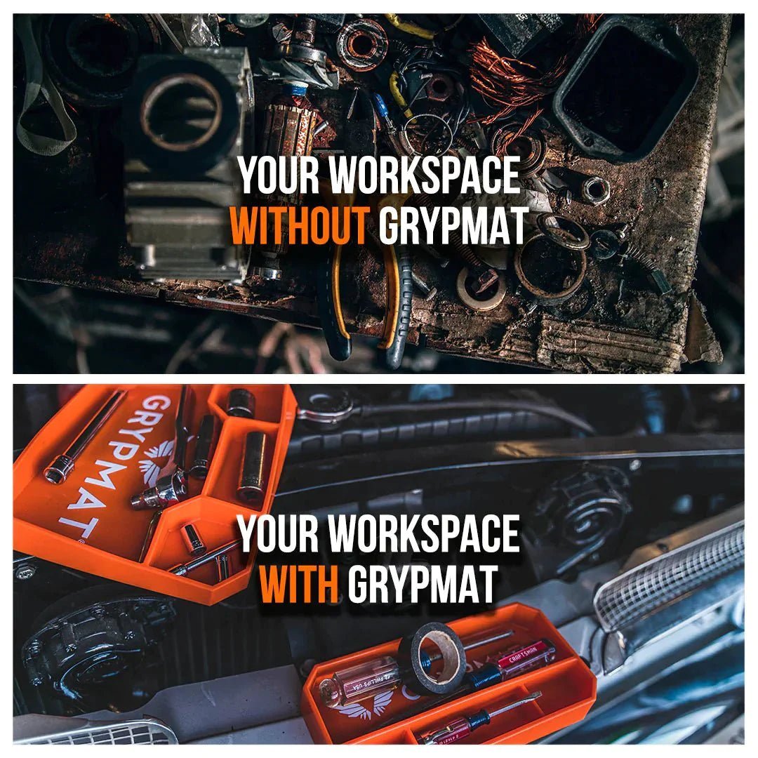 Grypmat Pro - Large - Toolbox Widget WS, Grypmat, Grip mat, Tool Mat, Toolbox Widget, Tool Box Widget, Non-slip, Tool caddy, Tool tote