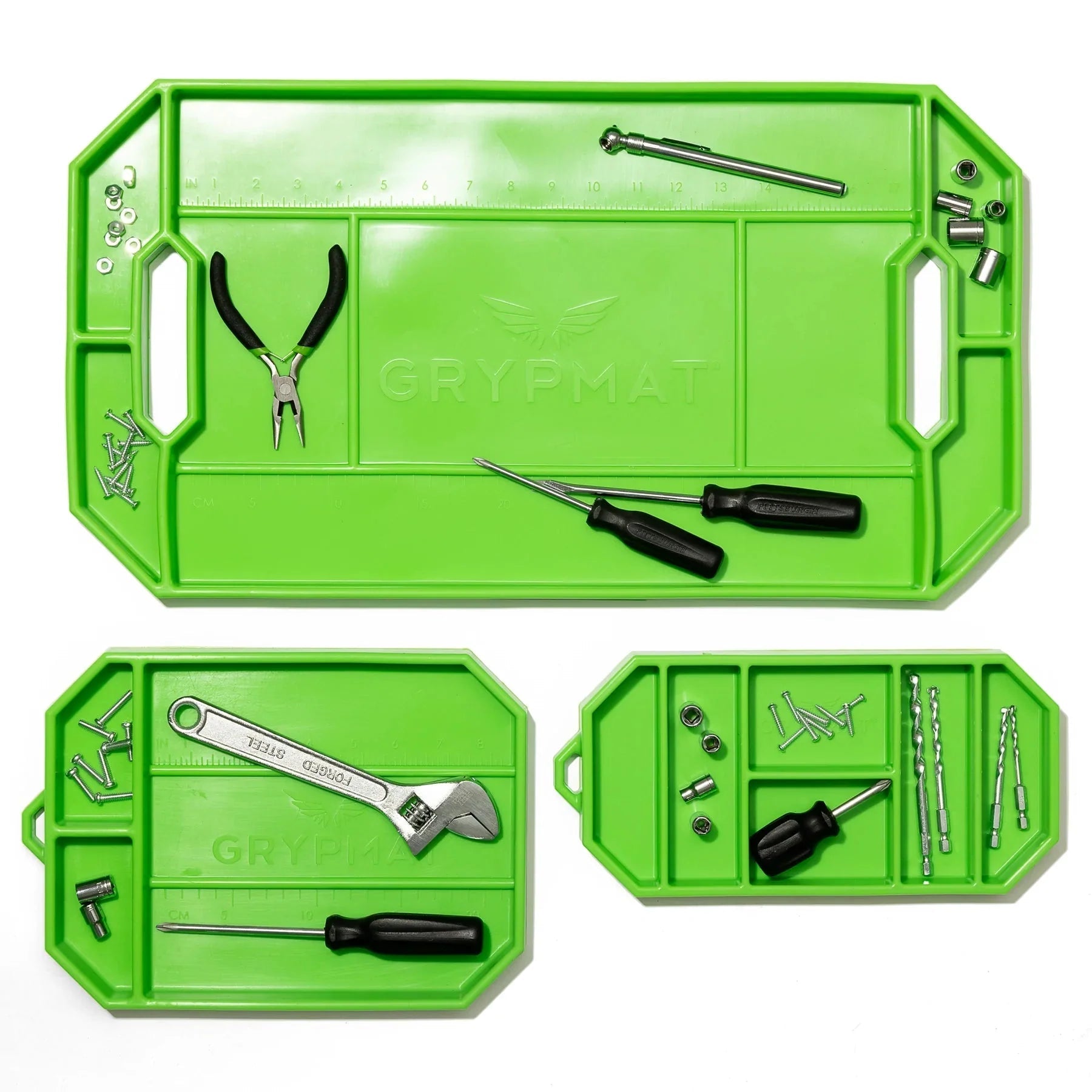 Grypmat Pro - Trio - Toolbox Widget WS, Grypmat, Grip mat, Tool Mat, Toolbox Widget, Tool Box Widget, Non-slip, Tool caddy, Tool tote
